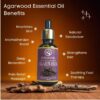 Agarwood oil, Oud essential oil, Pure agarwood oil, Organic agarwood oil, Natural oud oil, Wild agarwood oil, Woody scent, Earthy aroma, Smoky fragrance, Exotic oud scent, Luxury perfume oil, Relaxation oil, Stress relief essential oil, Calming essential oil, Meditation oil, Anti-inflammatory oil, Skin rejuvenation, Aromatherapy oud, Premium oud oil, High-quality agarwood oil, Wholesale agarwood oil, Agarwood oil supplier, Best oud essential oil.