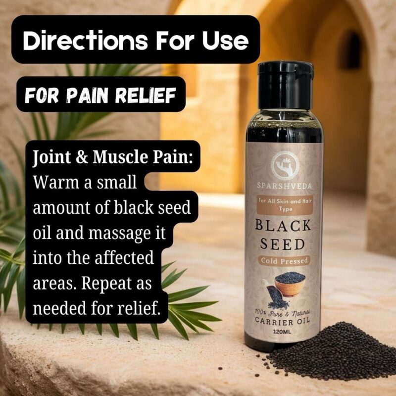 Black Seed Oil, Kalonji Oil, Sparshveda, Organic Black Seed Oil, Cold Pressed Kalonji Oil, Hair and Skin Care, Natural Remedy, Essential Oils, Pure Kalonji Oil, Ayurvedic Oil