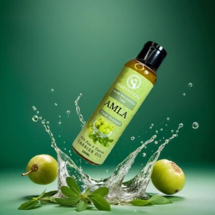Experience the power of pure Amla for stronger, lustrous hair. #amlaoil #hairoil #naturalhaircare #ayurvedic #hairgrowth #sparshveda