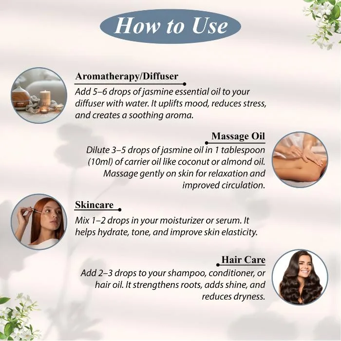 sparshveda Jasmine essential oil
