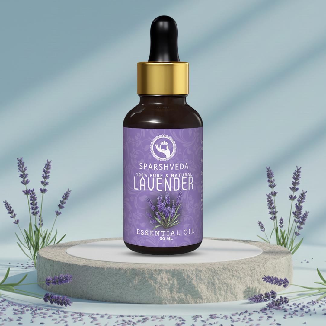Sparshveda Lavender Essential Oil (30ml) 1 sparshveda lavender essential oil