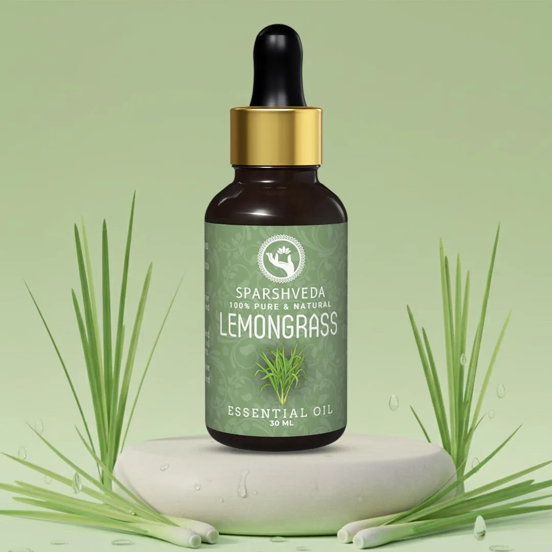 sparshveda lemongrass essential oil