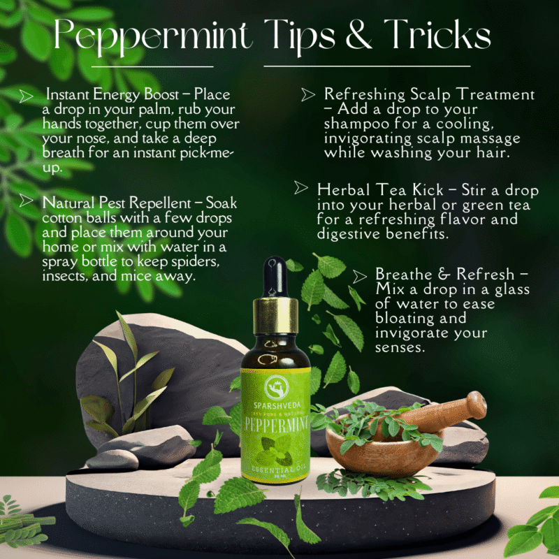 "peppermint essential oil benefits," "peppermint essential oil uses," "peppermint oil for skin," "peppermint oil aromatherapy," "peppermint oil diffuser," "peppermint oil for hair," "peppermint oil stress relief," "peppermint oil relaxation," "peppermint oil skincare," and "peppermint oil massage.