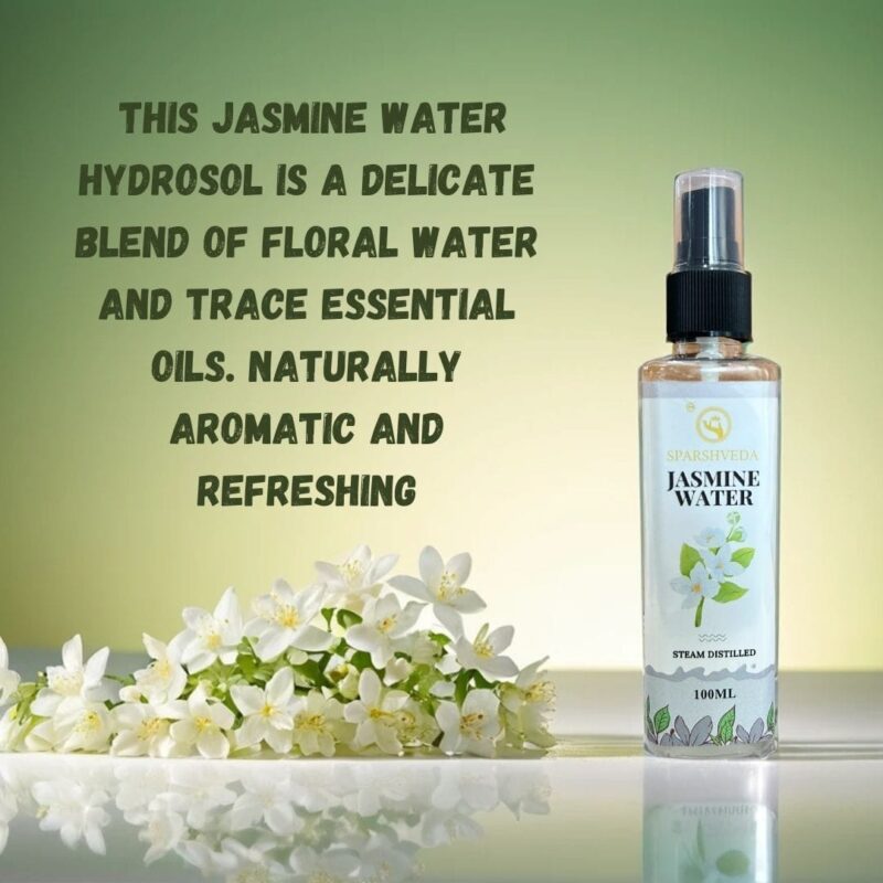 sparshveda jasmine floral water