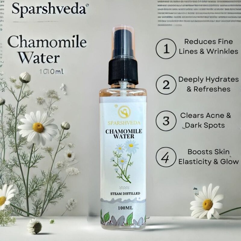 sparshveda chamomile floral water