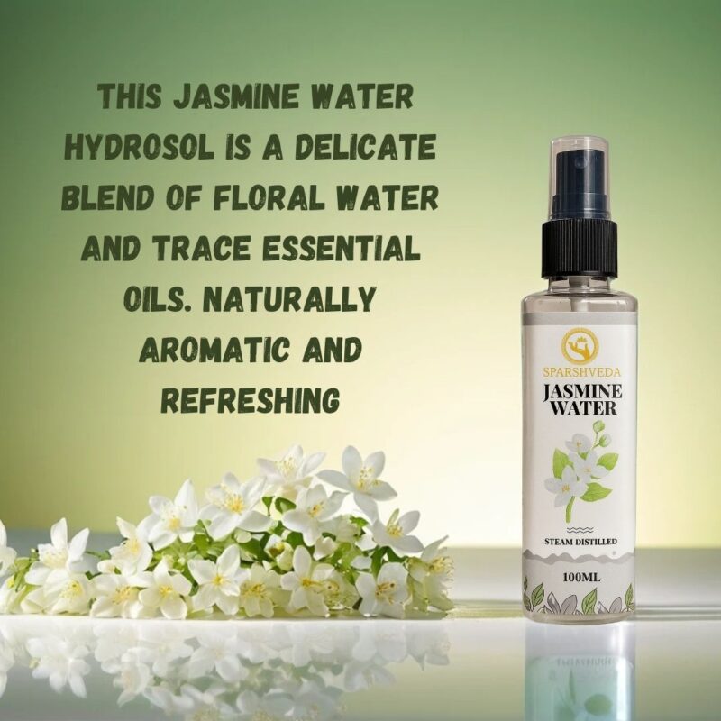 sparshveda jasmine floral water