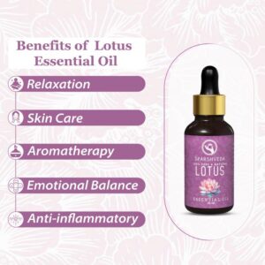 sparshveda lotus essential oil