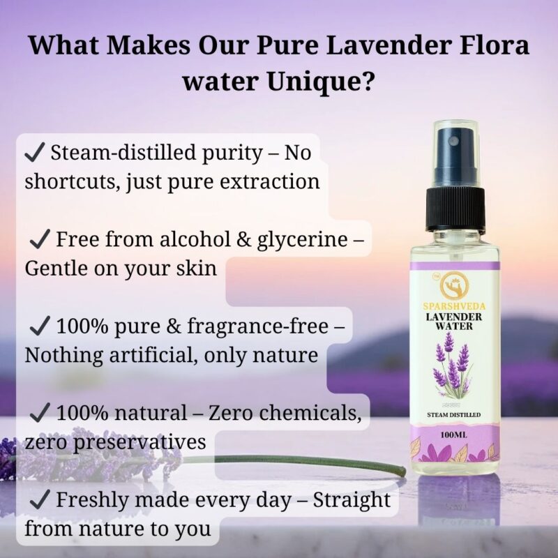 Sparshveda Lavender Water (100ml)
