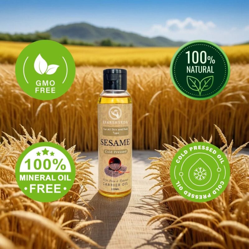 Sesame Cold-Pressed Oil, Gingelly Cold-Pressed Oil, Cold-Pressed Sesame Oil, Sesame Oil Benefits, Sesame Oil for Hair, Sesame Oil for Skin, Natural Sesame Oil, Pure Sesame Oil, Organic Sesame Oil, Sparshveda Sesame Oil, Sesame Oil for Massage, Sesame Oil for Cooking, Sesame Oil for Hair Growth, Sesame Oil for Skin Moisturizing, Sesame Oil for Oral Health (Oil Pulling), Sesame Oil for Body Massage, Sesame Oil for Joint Pain, Sesame Oil Reviews, Buy Sesame Oil, Where to Buy Sesame Oil, Best Sesame Oil, 100% Sesame Oil, Unrefined Sesame Oil, Cold-Pressed Sesame Oil for Skin, Cold-Pressed Gingelly Oil for Hair.