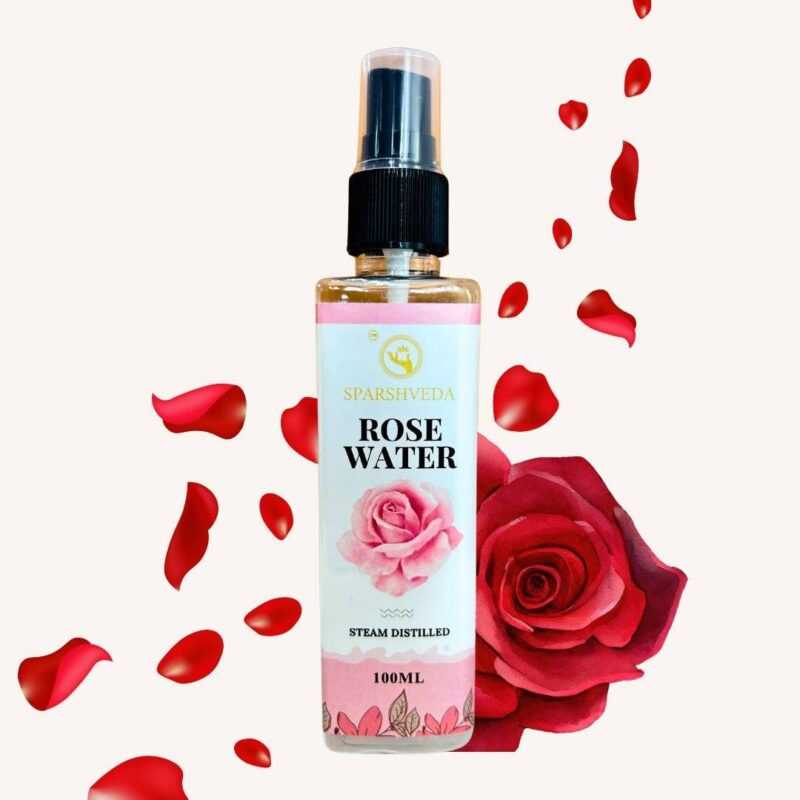 sparshveda rose water