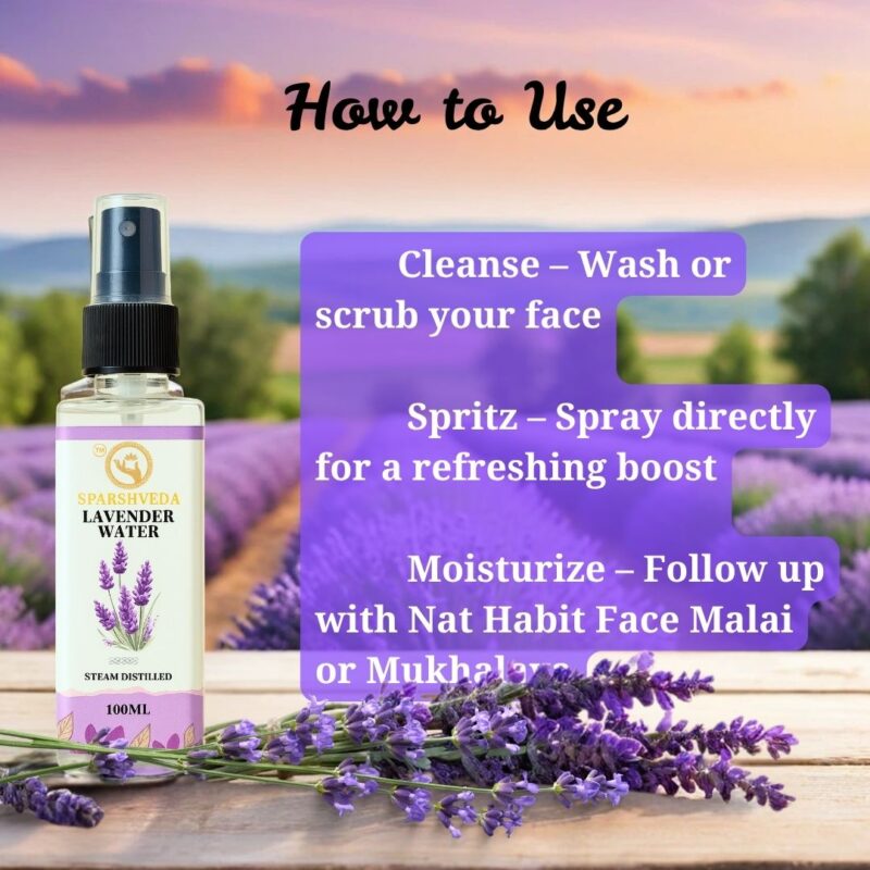 Sparshveda Lavender Water (100ml)