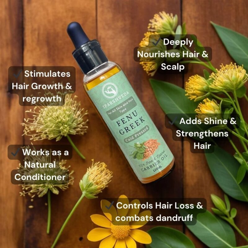 Fenugreek Cold-Pressed Oil, Methi Cold-Pressed Oil, Cold-Pressed Fenugreek Oil, Fenugreek Oil for Hair Growth, Methi Oil for Hair Loss, Fenugreek Oil Benefits, Natural Fenugreek Oil, Pure Fenugreek Oil, Organic Fenugreek Oil, Sparshveda Fenugreek Oil, Fenugreek Oil for Thick Hair, Fenugreek Oil for Dandruff, Fenugreek Oil for Scalp Health, Fenugreek Oil for Hair Regrowth, Fenugreek Oil for Breast Enlargement, Fenugreek Oil for Skin, Fenugreek Oil Reviews, Buy Fenugreek Oil, Where to Buy Fenugreek Oil, Best Fenugreek Oil, 100% Fenugreek Oil, Unrefined Fenugreek Oil, Cold-Pressed Fenugreek Oil for Hair, Fenugreek Oil for Strong Hair.
