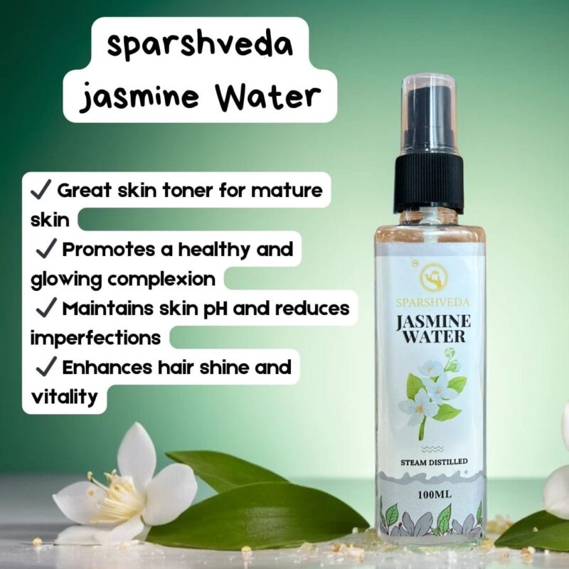 sparshveda jasmine floral water