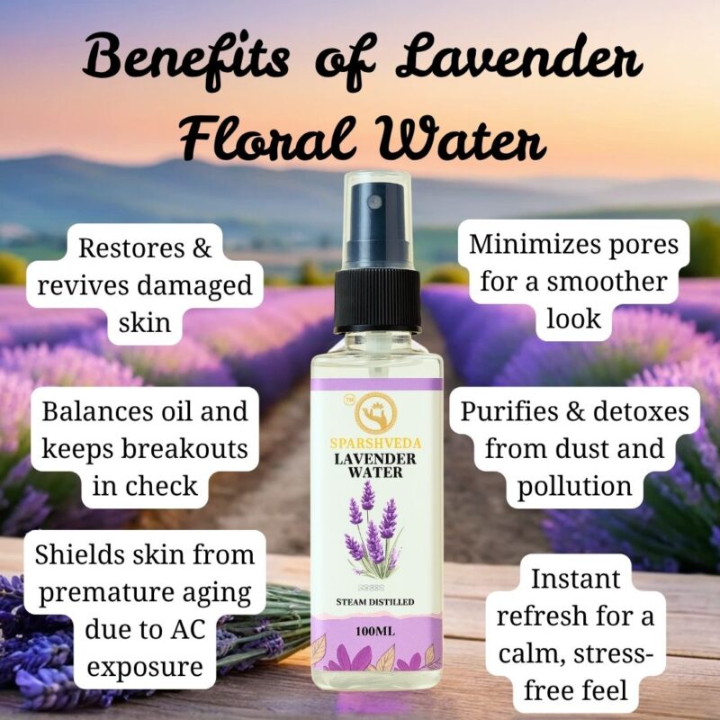 Sparshveda Lavender Water (100ml)