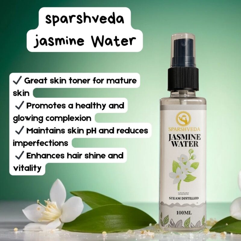 sparshveda jasmine floral water