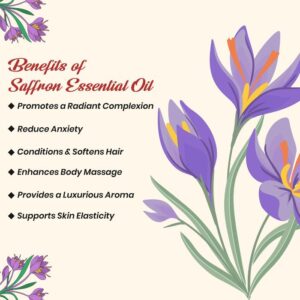 sparshveda saffron essential oil