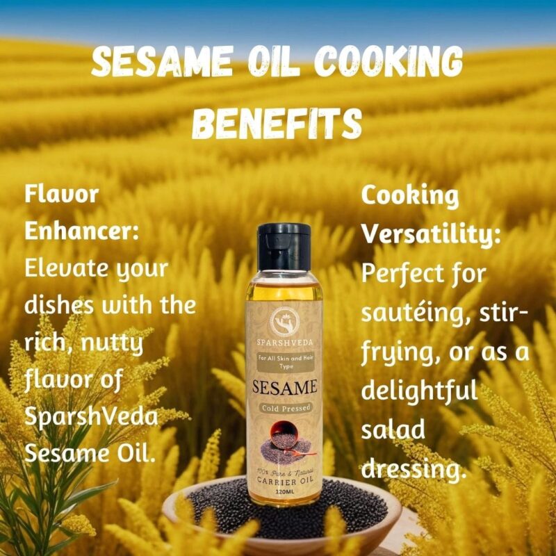 Sesame Cold-Pressed Oil, Gingelly Cold-Pressed Oil, Cold-Pressed Sesame Oil, Sesame Oil Benefits, Sesame Oil for Hair, Sesame Oil for Skin, Natural Sesame Oil, Pure Sesame Oil, Organic Sesame Oil, Sparshveda Sesame Oil, Sesame Oil for Massage, Sesame Oil for Cooking, Sesame Oil for Hair Growth, Sesame Oil for Skin Moisturizing, Sesame Oil for Oral Health (Oil Pulling), Sesame Oil for Body Massage, Sesame Oil for Joint Pain, Sesame Oil Reviews, Buy Sesame Oil, Where to Buy Sesame Oil, Best Sesame Oil, 100% Sesame Oil, Unrefined Sesame Oil, Cold-Pressed Sesame Oil for Skin, Cold-Pressed Gingelly Oil for Hair.