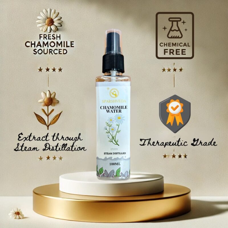 sparshveda chamomile floral water
