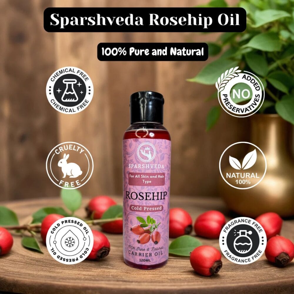 Rosehip Cold-Pressed Oil, Cold-Pressed Rosehip Oil, Rosehip Oil for Face, Rosehip Oil Benefits, Natural Rosehip Oil, Pure Rosehip Oil, Organic Rosehip Oil, Sparshveda Rosehip Oil, Rosehip Oil for Scars, Rosehip Oil for Skin, Rosehip Oil for Acne Scars, Rosehip Oil for Wrinkles, Rosehip Oil for Hyperpigmentation, Rosehip Oil for Dry Skin, Rosehip Oil for Glowing Skin, Rosehip Oil for Stretch Marks, Rosehip Oil Reviews, Buy Rosehip Oil, Where to Buy Rosehip Oil, Best Rosehip Oil, 100% Rosehip Oil, Unrefined Rosehip Oil, Cold-Pressed Rosehip Oil for Skin, Rosehip Oil for Anti-Aging.