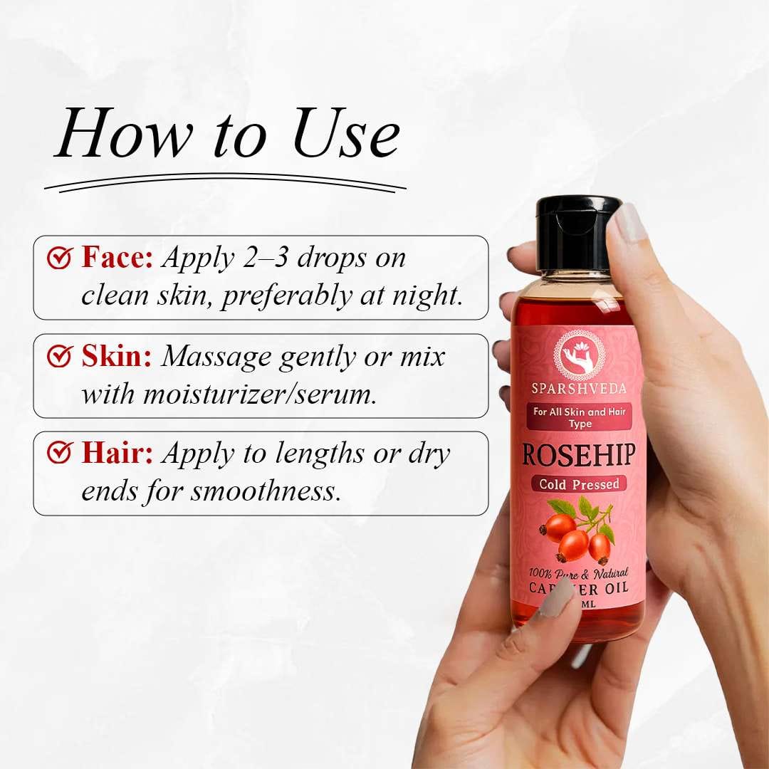 sparshveda rosehip oil
