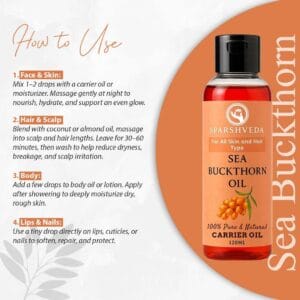 sparshveda sea buckthorn oil