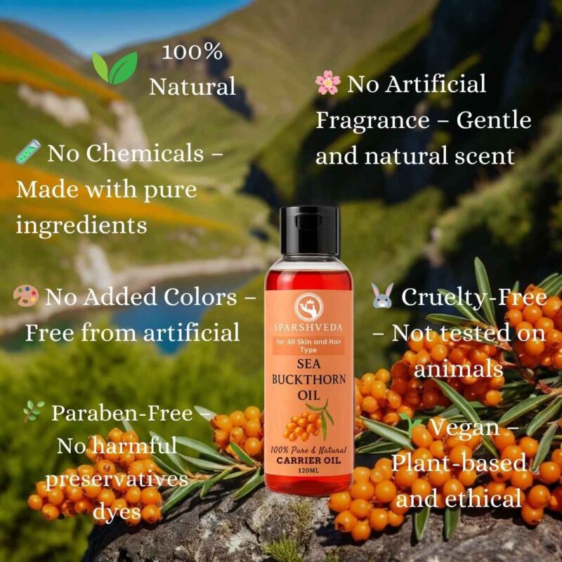 Sea Buckthorn Cold-Pressed Oil, Cold-Pressed Sea Buckthorn Oil, Sea Buckthorn Oil Benefits, Sea Buckthorn Oil for Skin, Sea Buckthorn Oil for Face, Natural Sea Buckthorn Oil, Pure Sea Buckthorn Oil, Organic Sea Buckthorn Oil, Sparshveda Sea Buckthorn Oil, Sea Buckthorn Oil for Scars, Sea Buckthorn Oil for Eczema, Sea Buckthorn Oil for Rosacea, Sea Buckthorn Oil for Dry Skin, Sea Buckthorn Oil for Anti-Aging, Sea Buckthorn Oil for Healing, Sea Buckthorn Oil for Hair, Sea Buckthorn Oil for Inflammation, Sea Buckthorn Oil Reviews, Buy Sea Buckthorn Oil, Where to Buy Sea Buckthorn Oil, Best Sea Buckthorn Oil, 100% Sea Buckthorn Oil, Unrefined Sea Buckthorn Oil, Cold-Pressed Sea Buckthorn Oil for Skin, Sea Buckthorn Oil for Wound Healing.