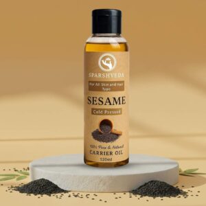 Sesame Cold-Pressed Oil, Gingelly Cold-Pressed Oil, Cold-Pressed Sesame Oil, Sesame Oil Benefits, Sesame Oil for Hair, Sesame Oil for Skin, Natural Sesame Oil, Pure Sesame Oil, Organic Sesame Oil, Sparshveda Sesame Oil, Sesame Oil for Massage, Sesame Oil for Cooking, Sesame Oil for Hair Growth, Sesame Oil for Skin Moisturizing, Sesame Oil for Oral Health (Oil Pulling), Sesame Oil for Body Massage, Sesame Oil for Joint Pain, Sesame Oil Reviews, Buy Sesame Oil, Where to Buy Sesame Oil, Best Sesame Oil, 100% Sesame Oil, Unrefined Sesame Oil, Cold-Pressed Sesame Oil for Skin, Cold-Pressed Gingelly Oil for Hair.