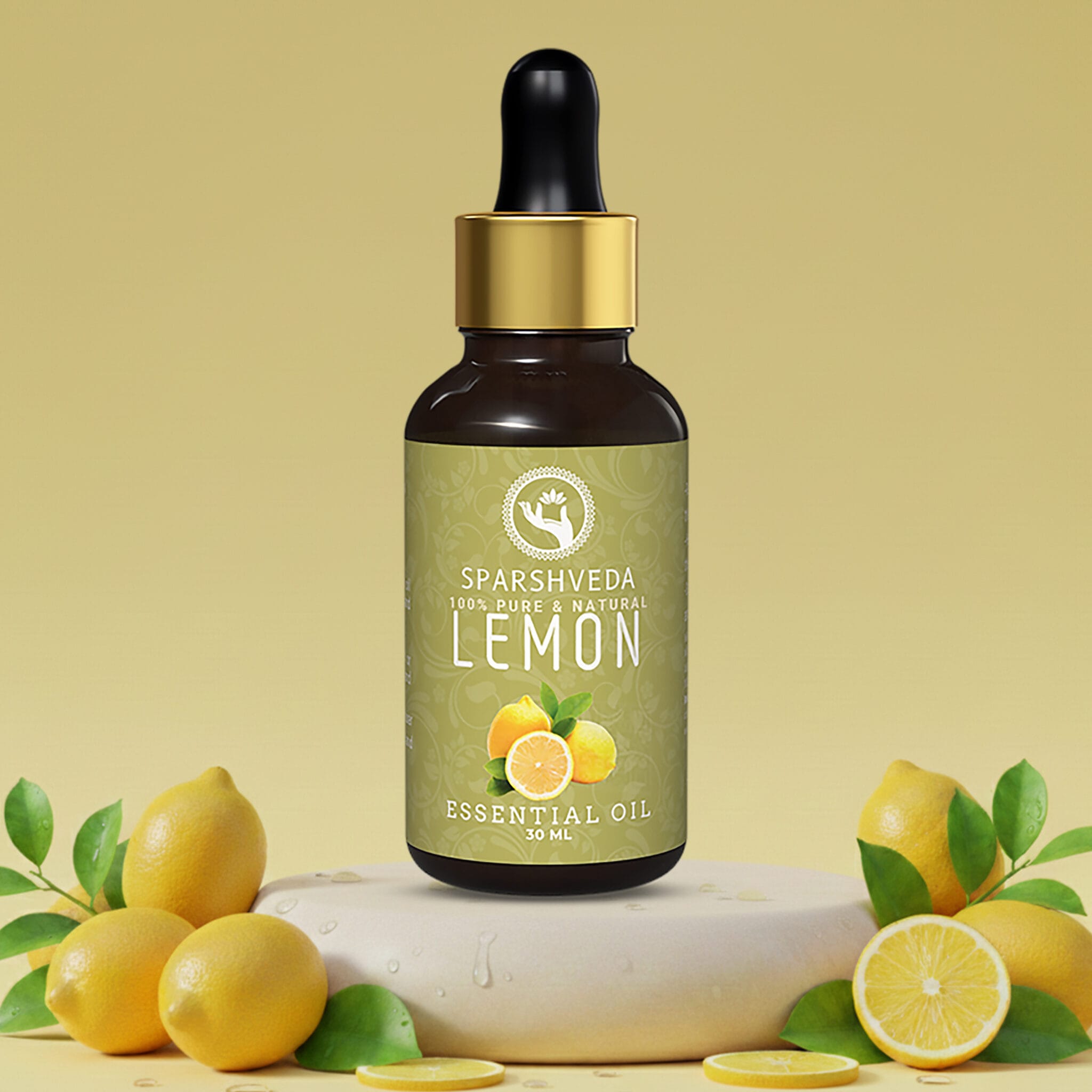 Home Sparshveda lemon essential oil